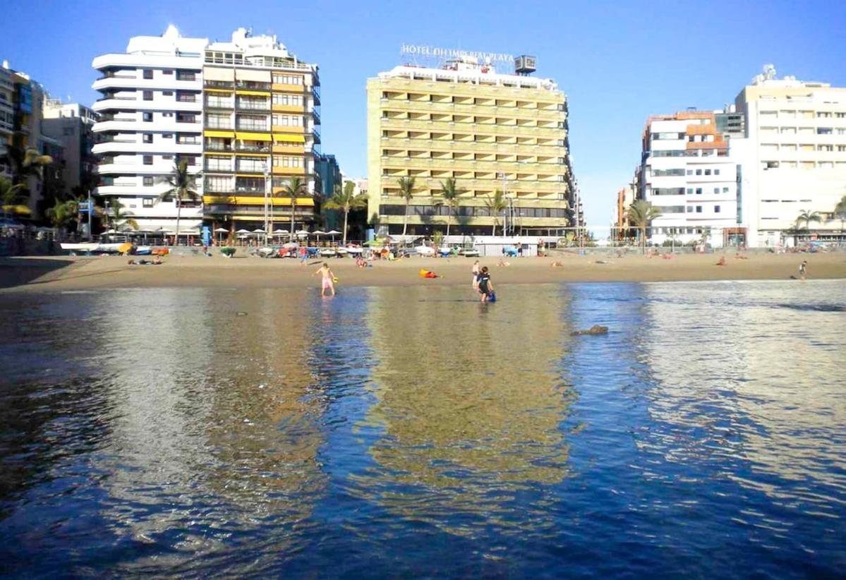 Apartamento Con Balcon En La Playa De Las Canteras Лас Палмас де Гран Канария Екстериор снимка